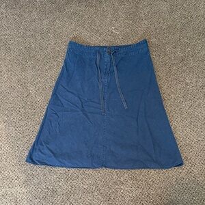 Patagonia A-Line Skirt in Deep Blue